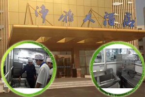凈雅集團使用同林果蔬、海鮮消毒專用設(shè)備